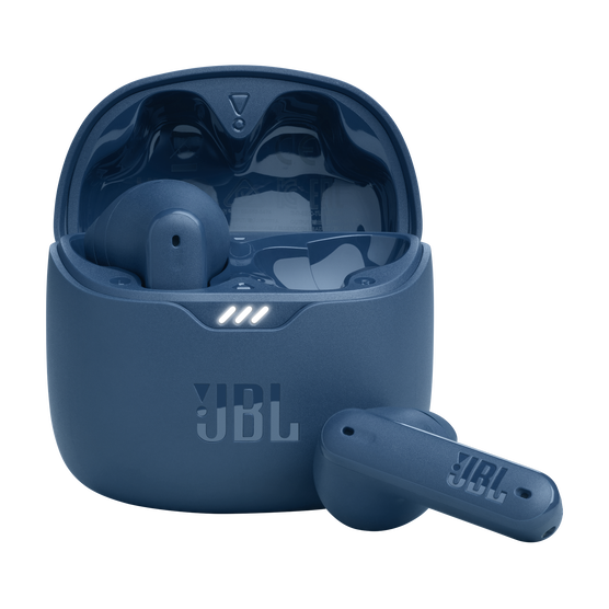 JBL Tune Flex - Blue - True wireless Noise Cancelling earbuds - Hero